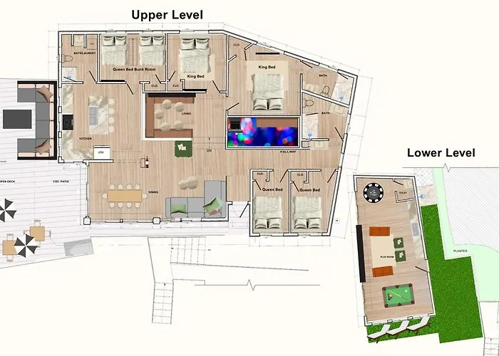 New Luxe Riverfront Home, Launch & Dock, Gamerooms